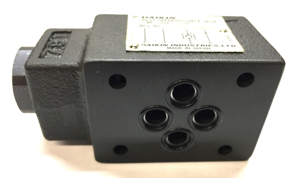 Daikin Pilot Operated Check Valve MP-02A-20-55 NOS
