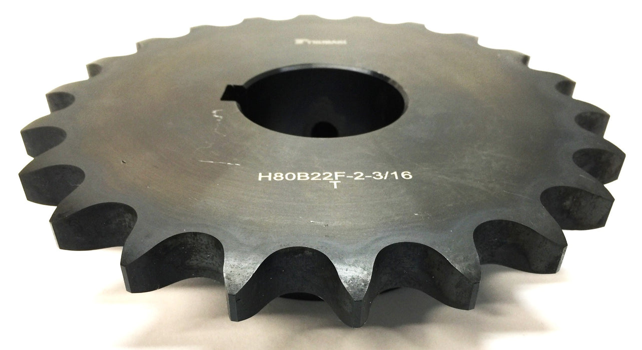 Tsubaki Roller Chain Sprocket H80B22F-2-3/16 NOS