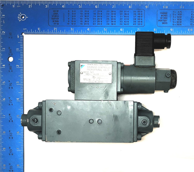 Daikin Solenoid Controlled Valve MEV12BLFF6F75-MN-841 NOS
