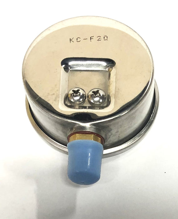 Unbranded 2.5 Inch 0-100psi/kPa/bar 1/4 Inch LM Pressure Gauge PRO-201L-254E NOS