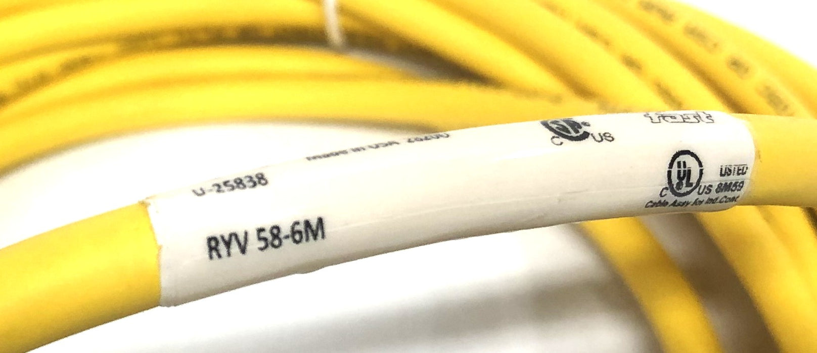 Turck 5-Pin Automation Cable RYV 58-6M NOS