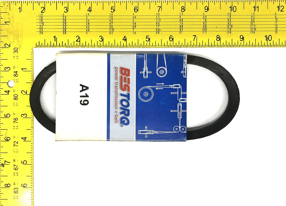 Bestorq Power Transmission V-Belt A19 or 4L210 [Lot of 2] NOS