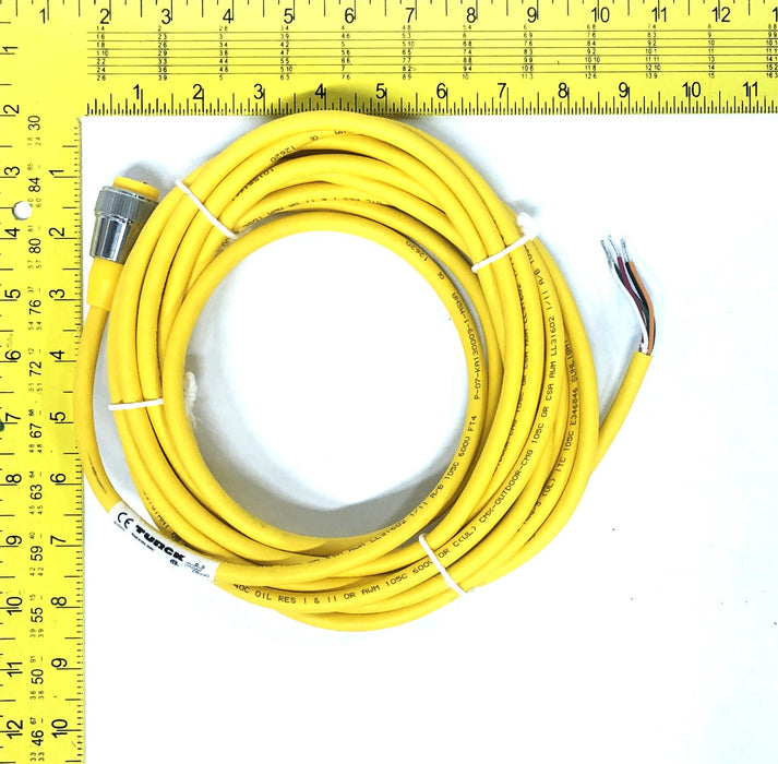 Turck 5-Pin Automation Cable RYV 58-6M NOS