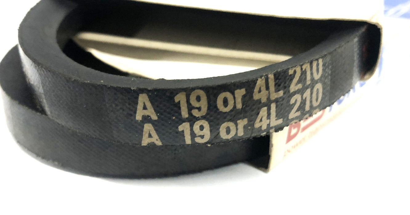 Bestorq Power Transmission V-Belt A19 or 4L210 [Lot of 2] NOS