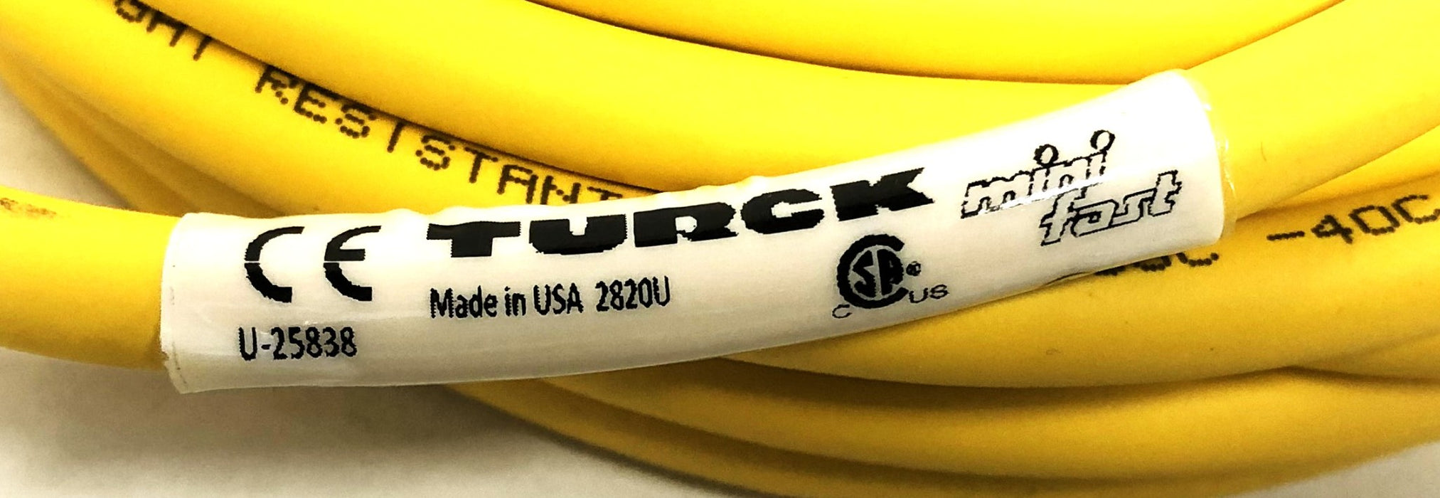 Turck 5-Pin Automation Cable RYV 58-6M NOS