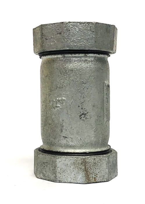 ProFlo 1-1/4 Inch IPS Low Lead Galvanized Compression Coupling PFXGCCHL NOS