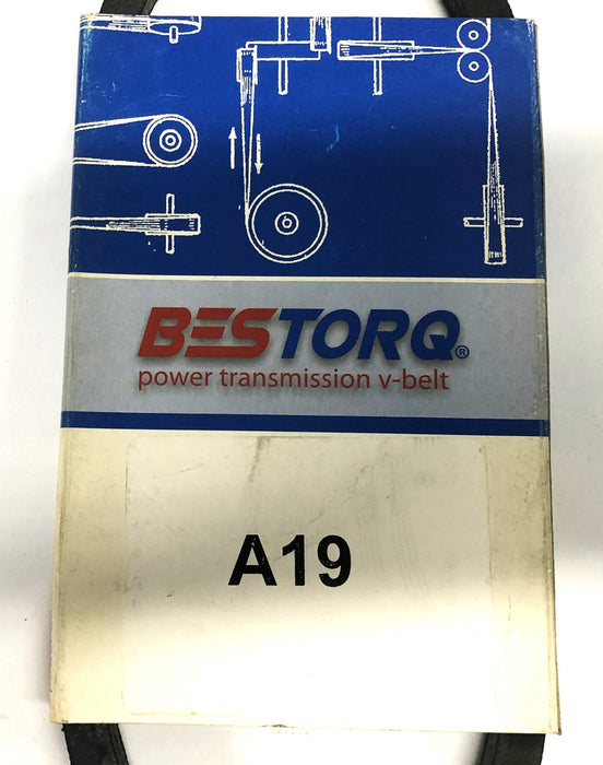 Bestorq Power Transmission V-Belt A19 or 4L210 [Lot of 2] NOS