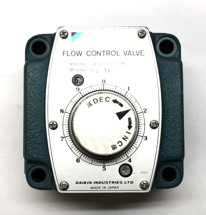 Daikin Flow Control Valve JF-G03-105-16 NOS