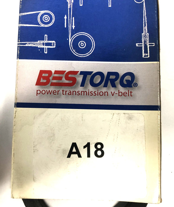 Bestorq Power Transmission V-Belt A18 or 4L200 [Lot of 2] NOS