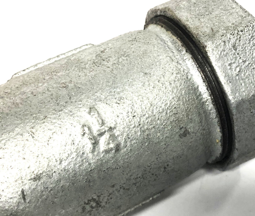 ProFlo 1-1/4 Inch IPS Low Lead Galvanized Compression Coupling PFXGCCHL NOS