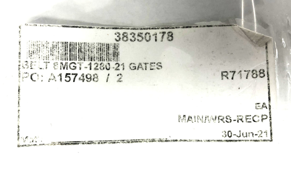 Gates Poly Chain Belt 8MGT-1280-21 NOS