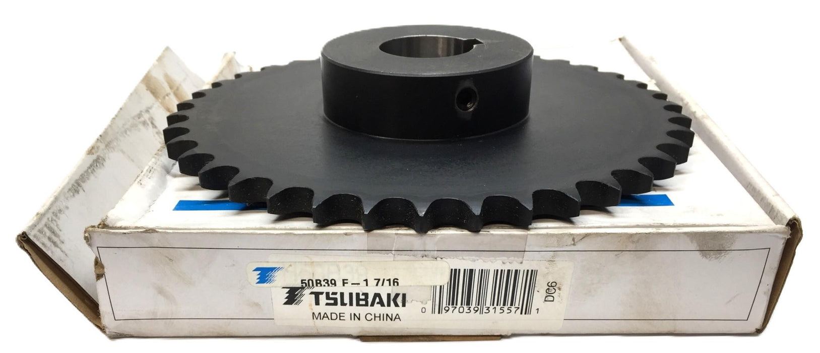Tsubaki Roller Chain Sprocket 50B39 F-1 7/16 NOS