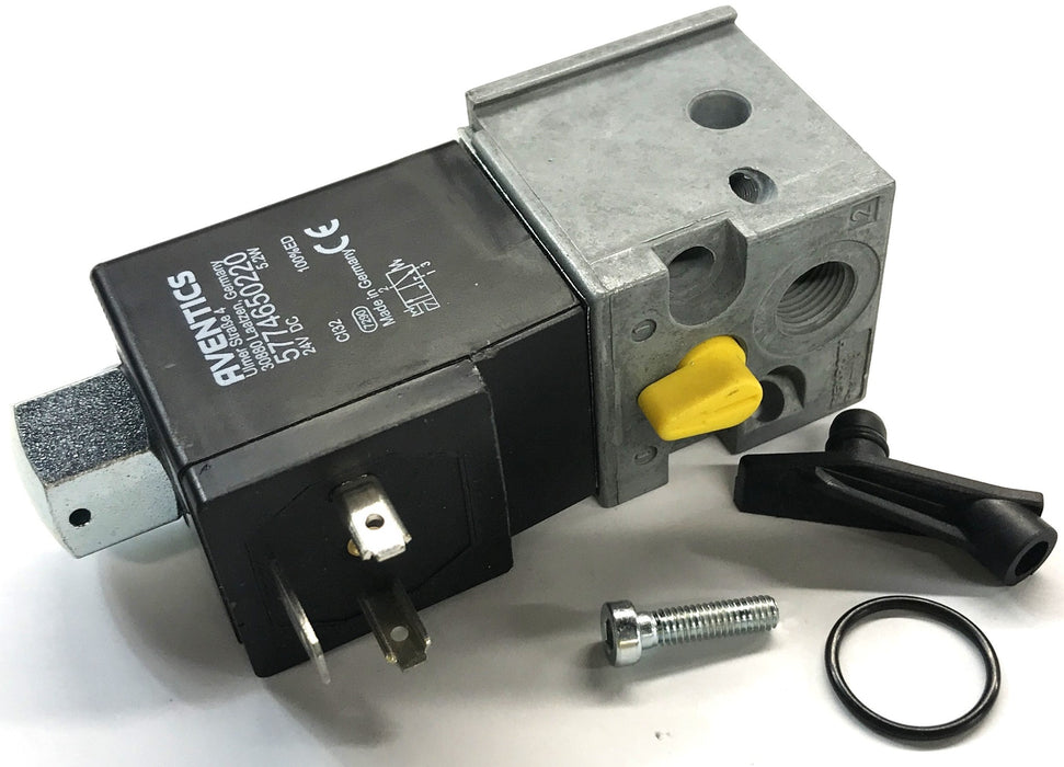 REXROTH Valve Coil 24V With Hardware 5774650220 NOS