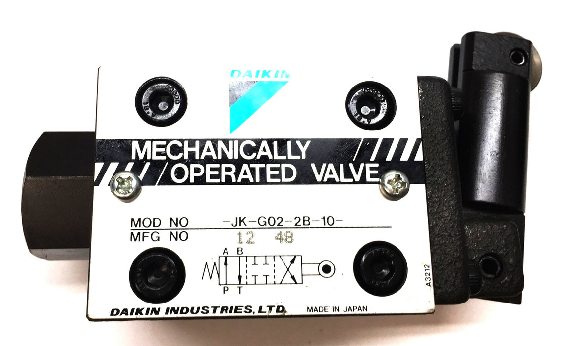 Daikin Mechanically Operated Valve JK-G02-2B-10 NOS