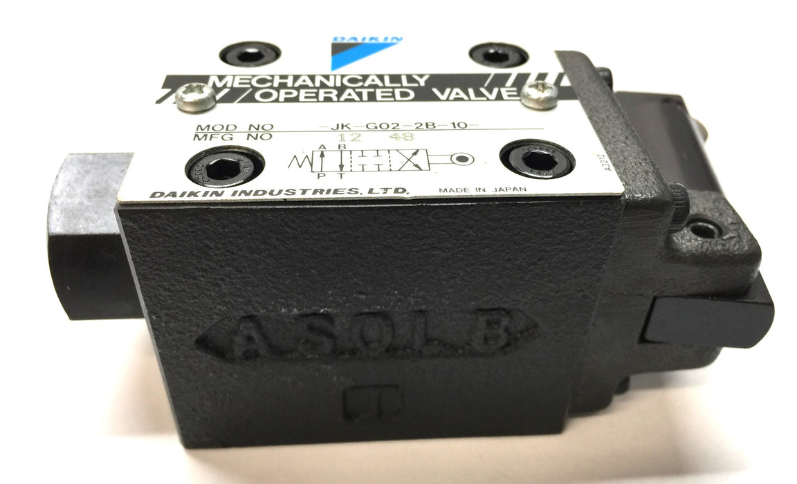 Daikin Mechanically Operated Valve JK-G02-2B-10 NOS