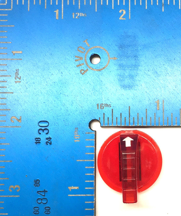 Square D Red Selector Switch Knob 9001R8 NOS