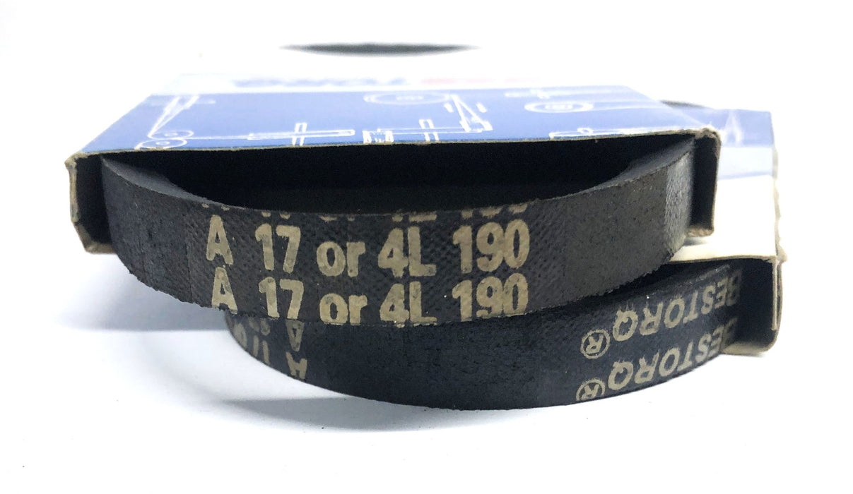 Bestorq Power Transmission V-Belt A17 or 4L190 [Lot of 2] NOS