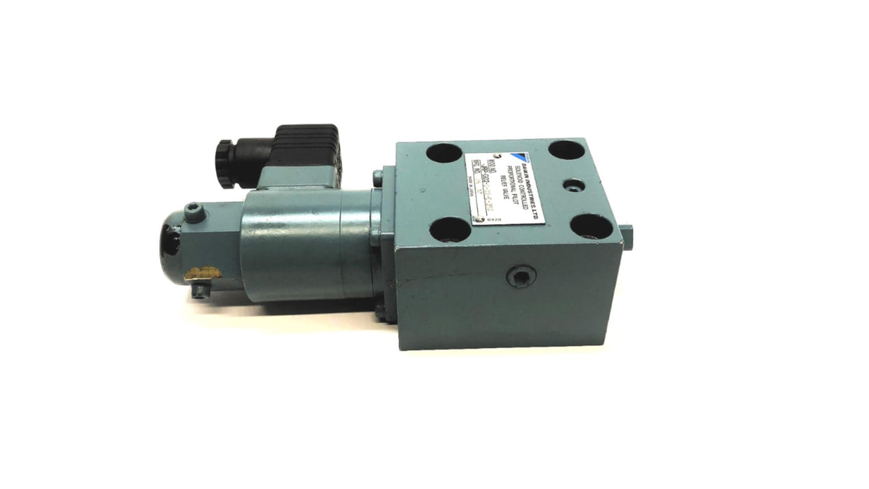 Daikin Solenoid Controlled Pilot Relief Valve JRP-G02-3-23-E-203 NOS