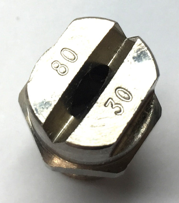 VeeJet 1/2" Threaded Spray Nozzle H1/4USS 80/30 NOS