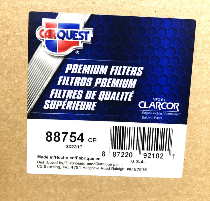 Carquest Premium Air filter 88754 NOS
