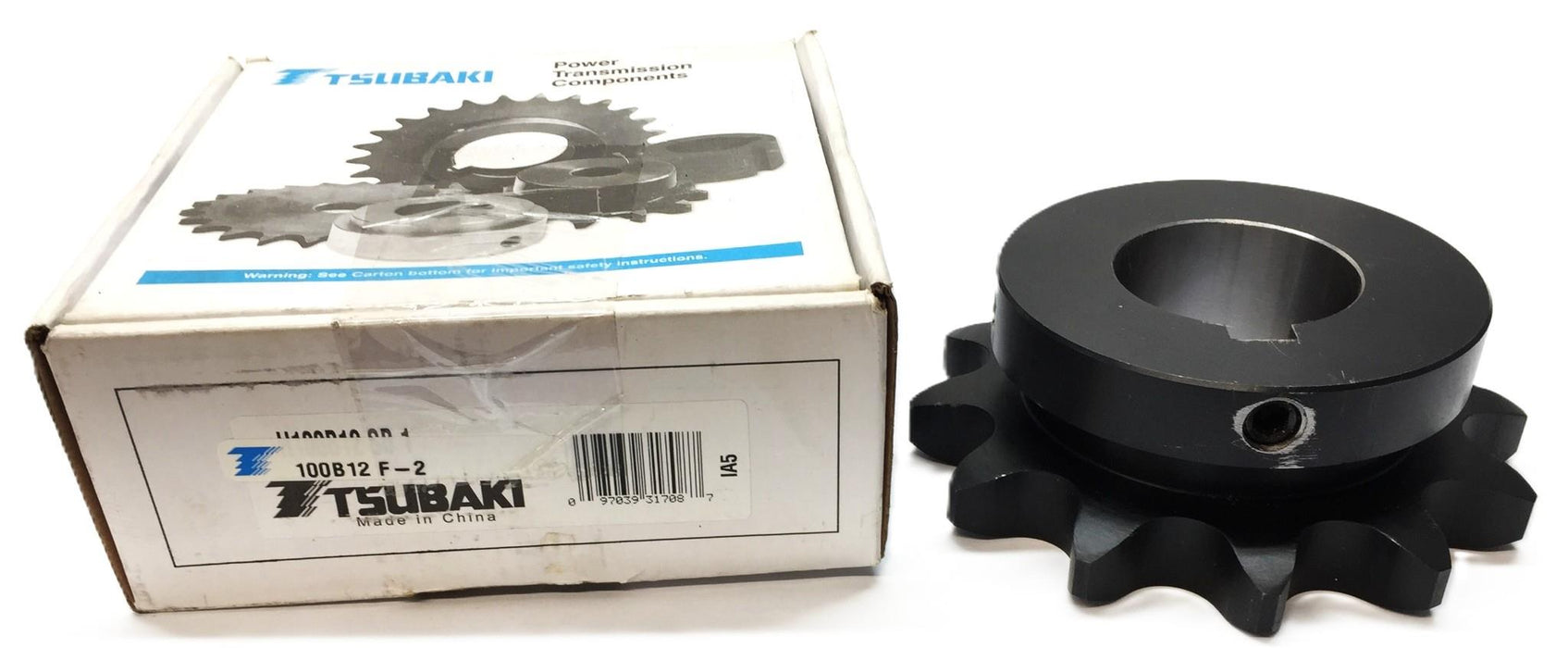 Tsubaki Roller Chain Sprocket 100B12 F-2 NOS