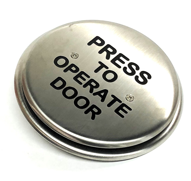 Unbranded Press To Operate Door Push Button NOS