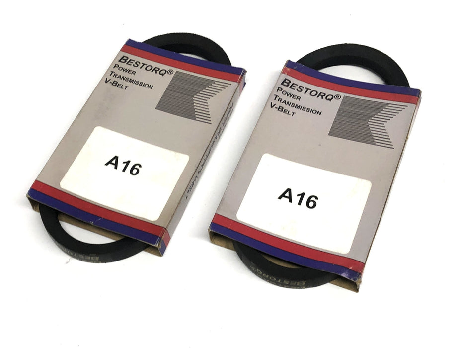 Bestorq Power Transmission V-Belt A16 or 4L180 [Lot of 2] NOS