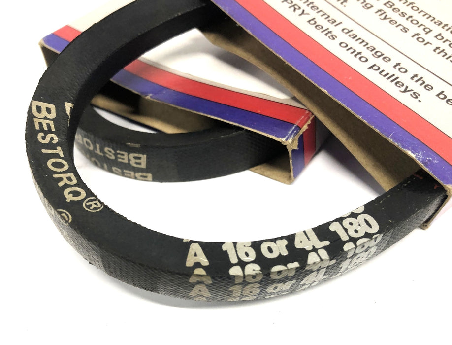 Bestorq Power Transmission V-Belt A16 or 4L180 [Lot of 2] NOS