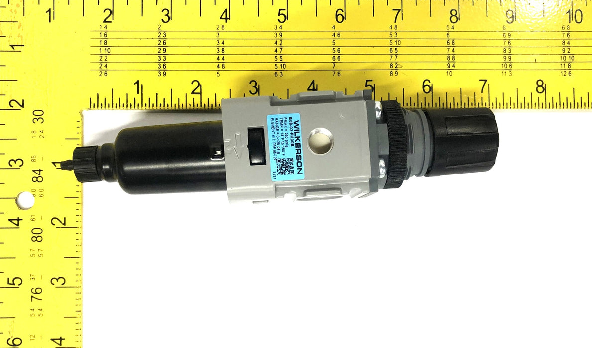 Wilkerson PMAX 250PSIG 14-150F 0-125psig Filter Regulator B08-02-FK00B NOS