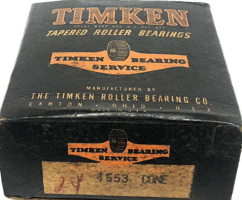 Timken Tapered Roller Bearing 4553 NOS