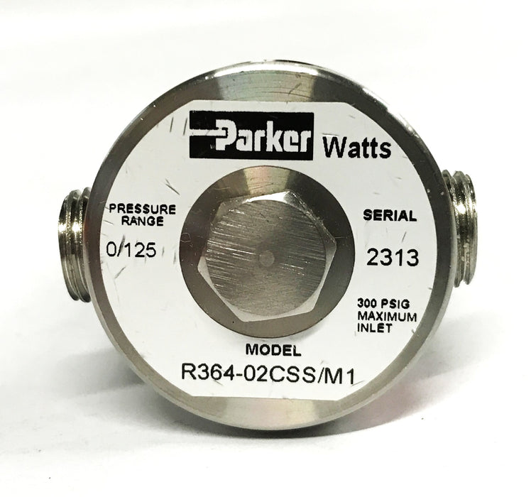Parker Miniature Regulator R364-02CSS/M1 NOS
