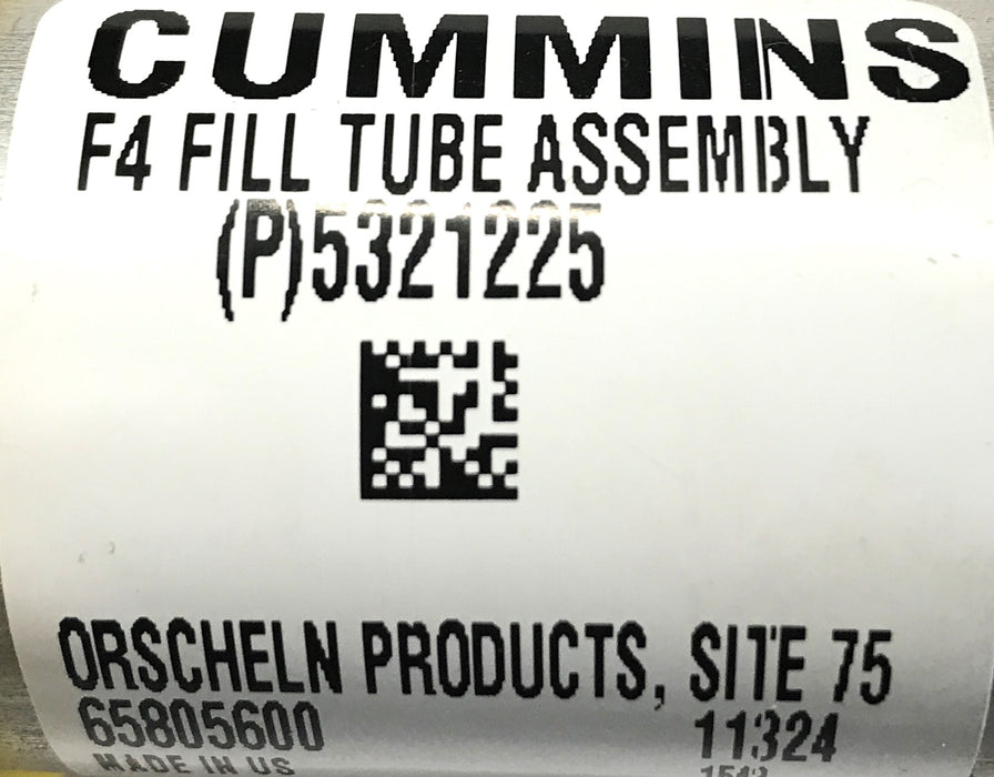 Cummins Oil Filler Tube With No Cap 5321225 NOS