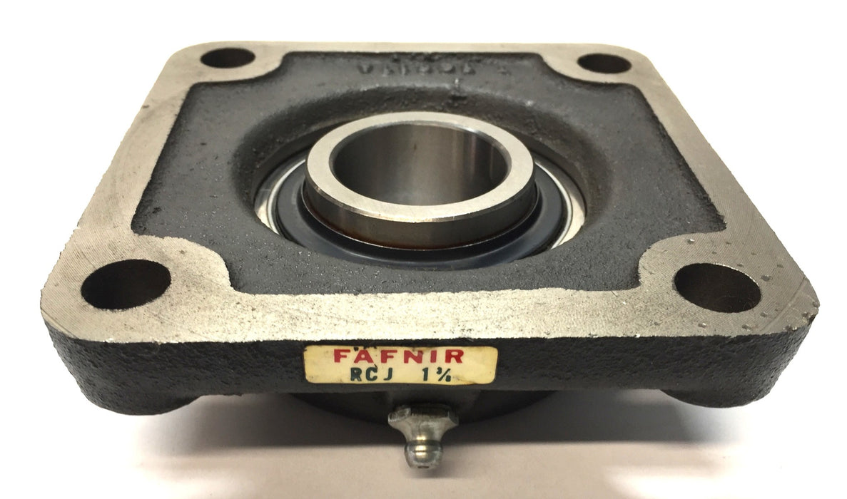 Fafnir Flange Mounted Ball Bearing w/o Collar (No Box) RCJ1-3/8 (1106) NOS