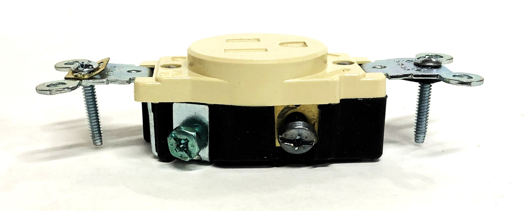 Leviton 15A 125V Ivory Single Receptacle 5261-I [Lot of 3] NOS