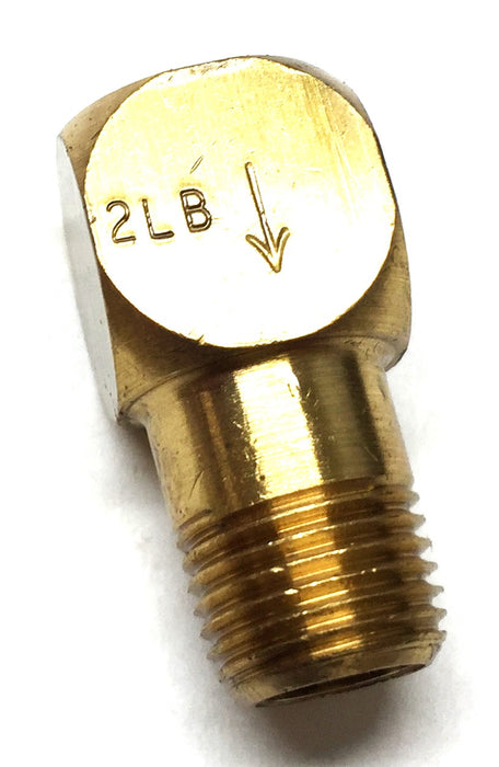 Bijur Delimon #2lb. Valve Check Elbow B6802 NOS