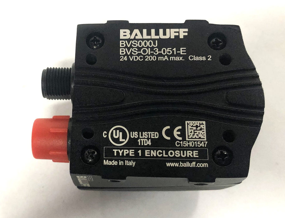 Balluff 24VDC 200mA Class 2 Photoelectronic Sensor BVS000J (BVS 0I-3-051-E) NOS
