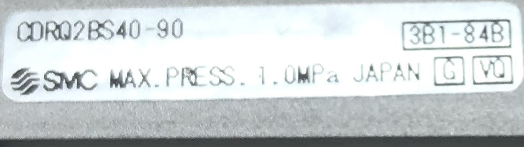 SMC Compact Rotary Actuator CDRQ2BS40-90 NOS