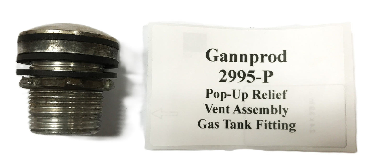 Gannprod Forklift Pop-Up Relief Vent Assembly 2995-P NOS