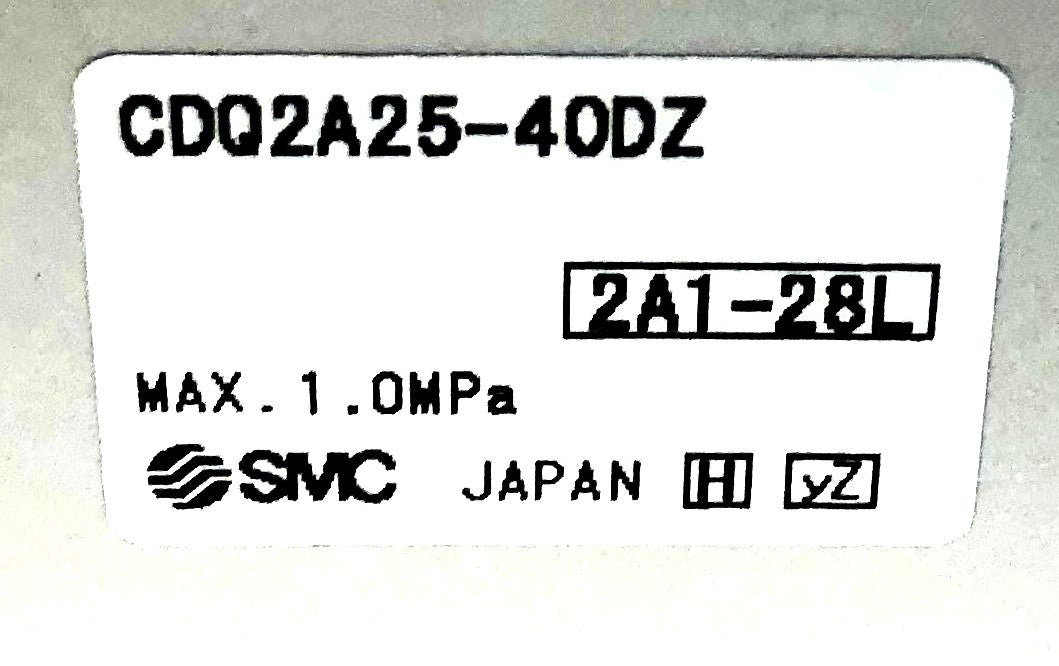 SMC Compact Pneumatic Cylinder CDQ2A25-40DZ NOS
