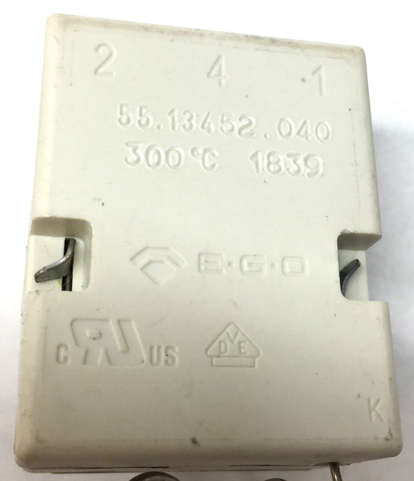 E.G.O 300-Degree Safety Thermostat 55.13452.040 (241) NOS