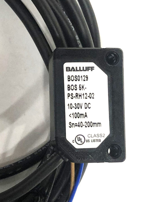 Balluff Photoelectronic Sensor BOS0129 (BOS 5K-PS-RH12-02) NOS