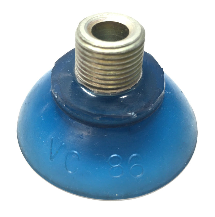 Vi-Cas 5/8" Male Threaded Blue Vacuum Suction Cup VC86 NOS