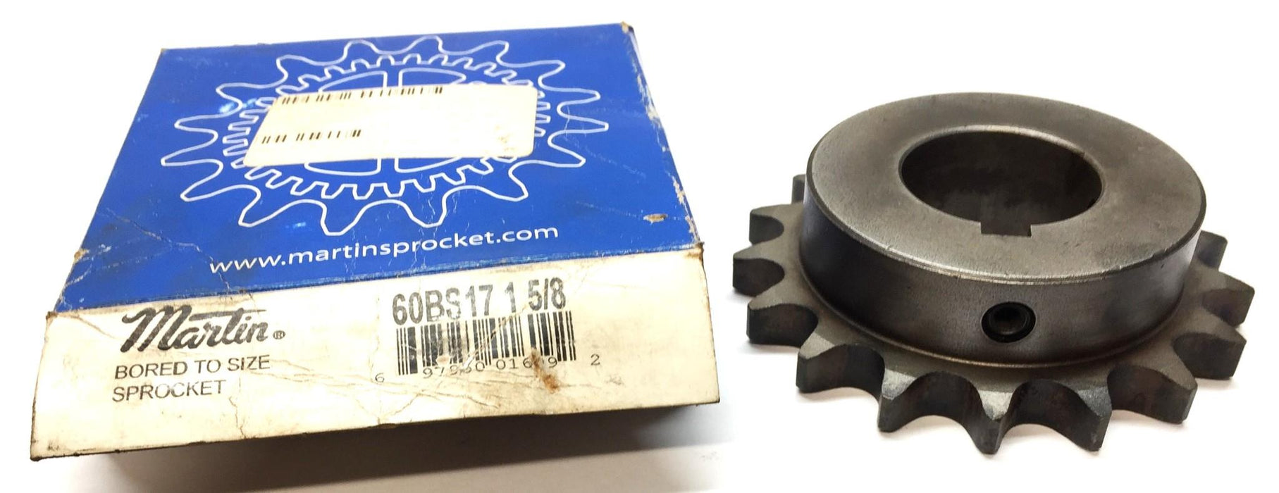 Martin Roller Chain Sprocket 60BS17 1-5/8 NOS