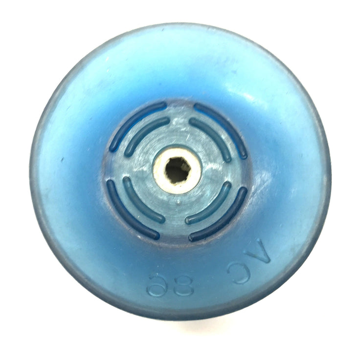 Vi-Cas 5/8" Male Threaded Blue Vacuum Suction Cup VC86 NOS