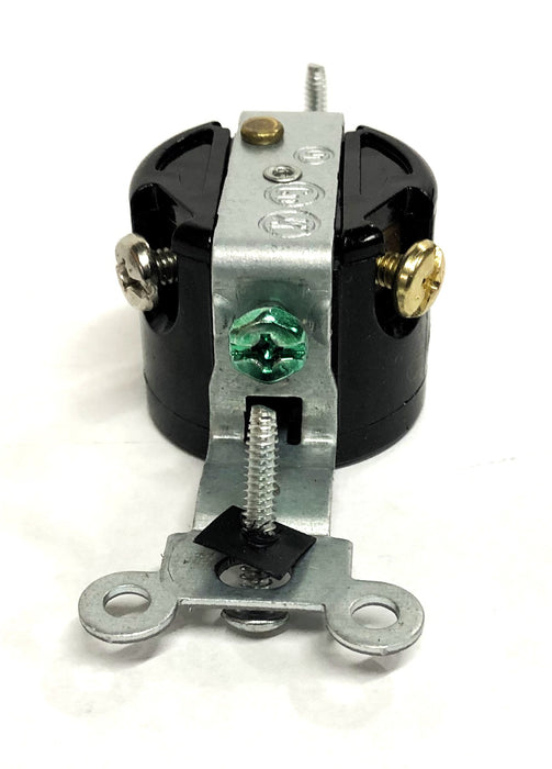 Leviton 15A 277V Black Locking Receptacle 4760 [Lot of 2] NOS