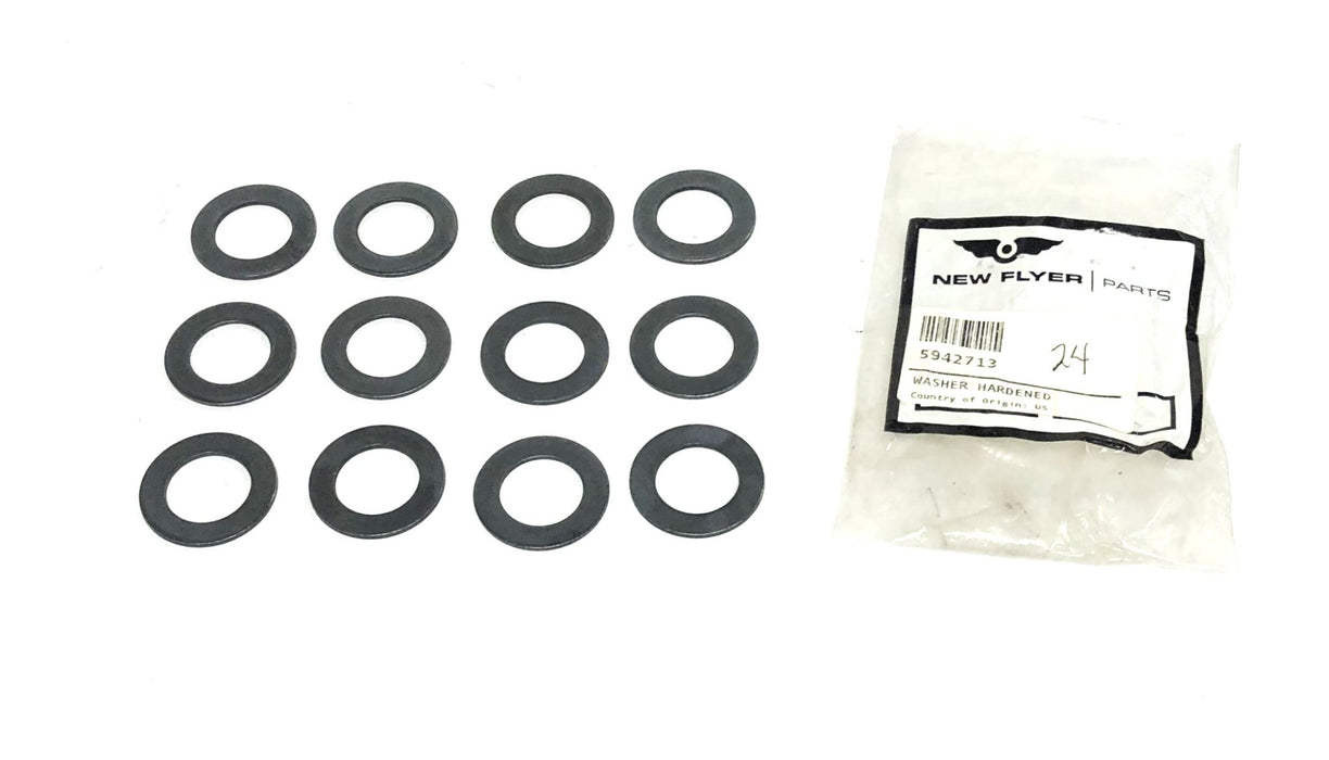 New Flyer Hardened Washer 5942713 [Lot of 12] NOS