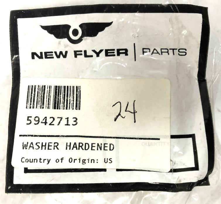 New Flyer Hardened Washer 5942713 [Lot of 12] NOS
