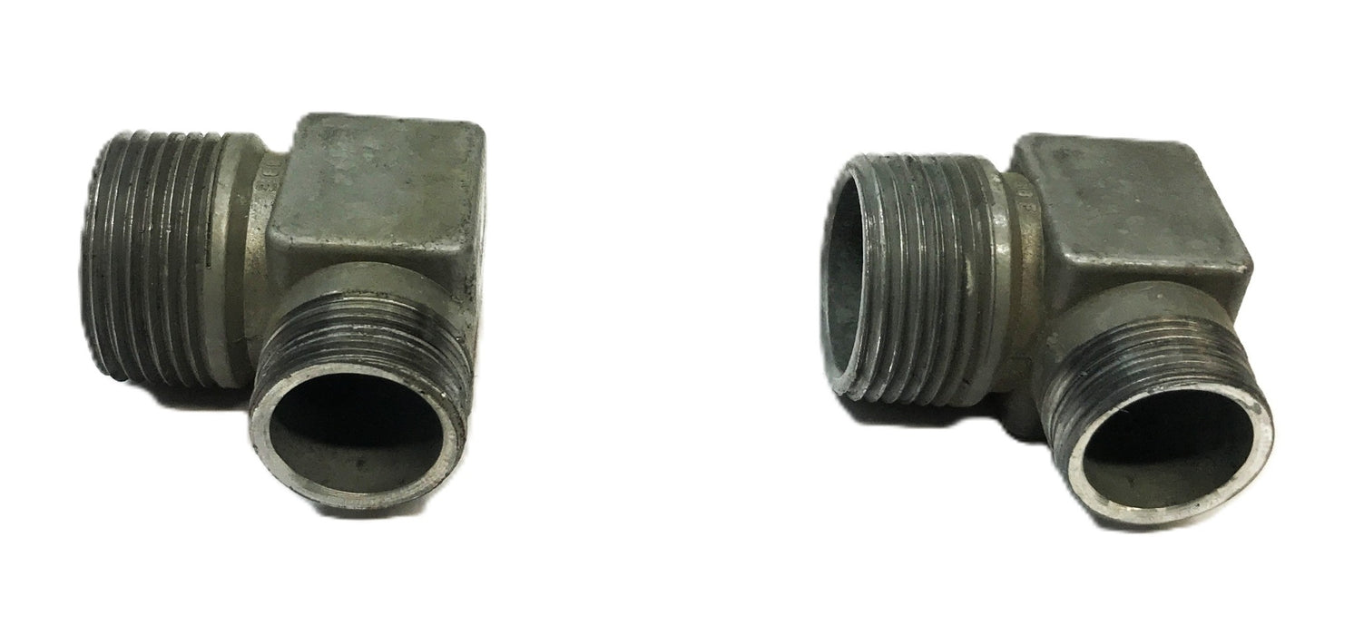 Gannprod 90 degree Reducing Elbow 88E [Lot of 2] NOS