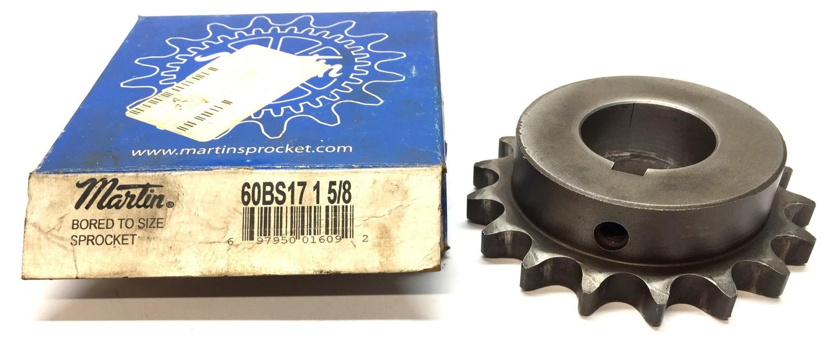 Martin Roller Chain Sprocket 60BS17 1-5/8 USED