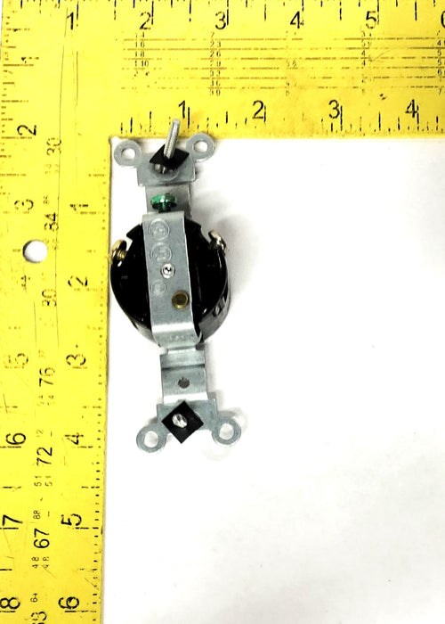 Leviton 15A 277V Black Locking Receptacle 4760 [Lot of 2] NOS